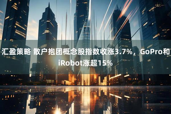 汇盈策略 散户抱团概念股指数收涨3.7%，GoPro和iRobot涨超15%